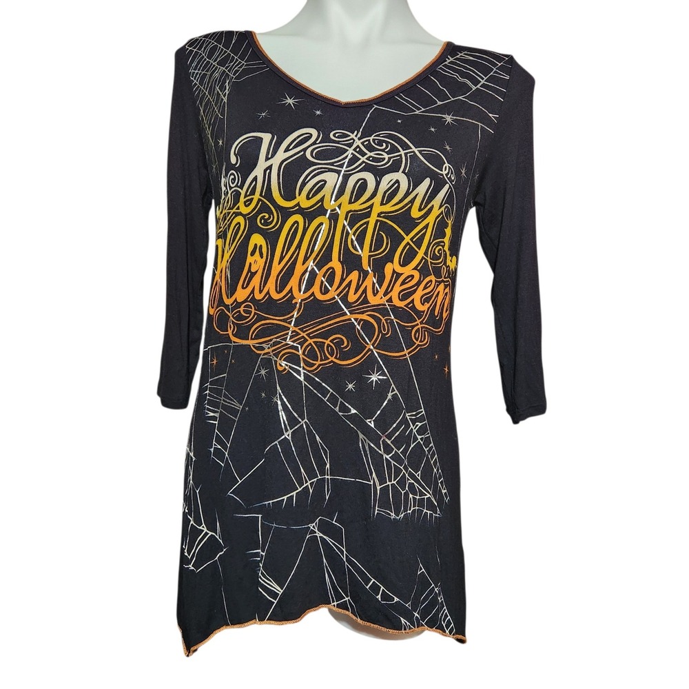 Vanilla Sugar Happy Halloween web shirt medium